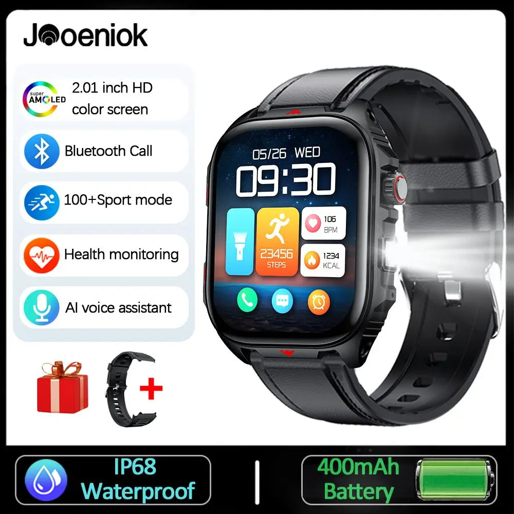 Outdoor Sport Smartwatch Men 2.0" Screen