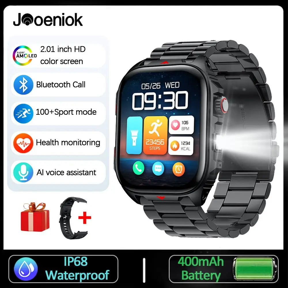 Outdoor Sport Smartwatch Men 2.0" Screen