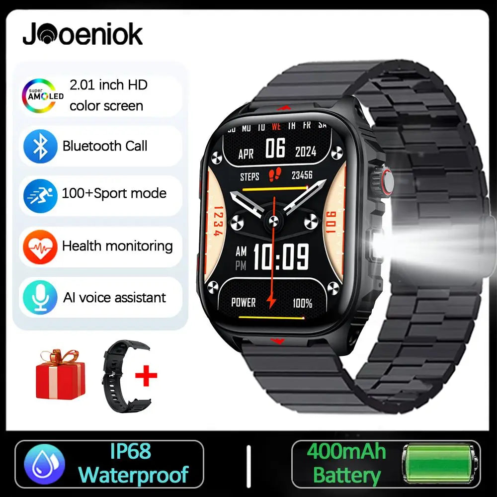 Outdoor Sport Smartwatch Men 2.0" Screen