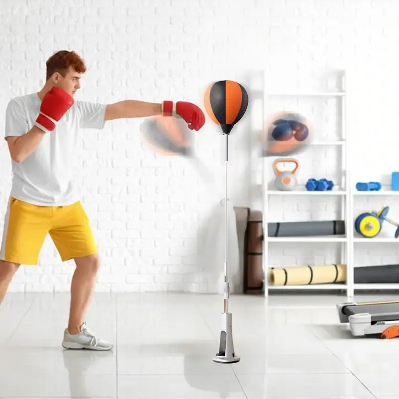 Punching Bag with Stand Punching Reflex Ball Set
