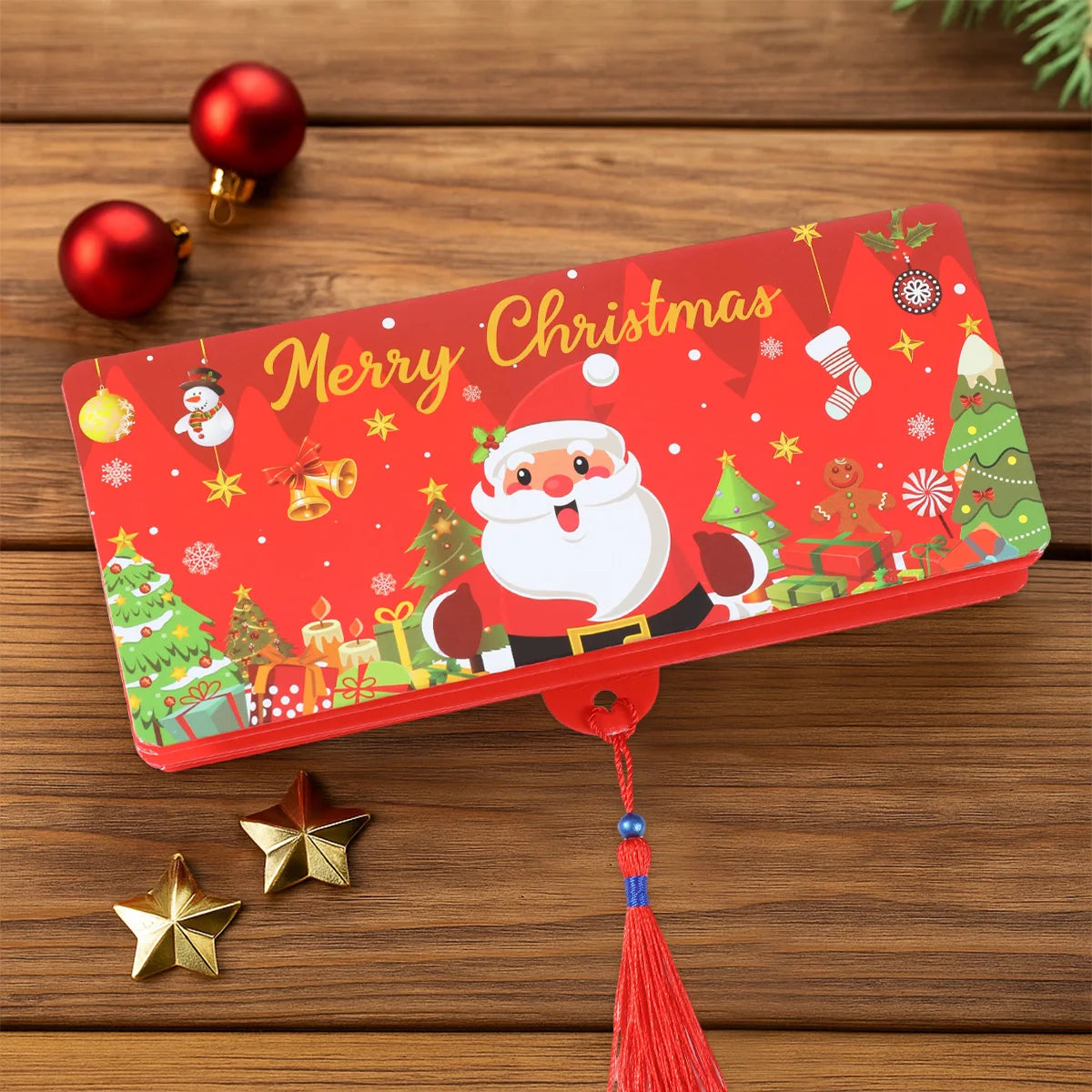 Festive Santa Claus Money Card - Perfect for Christmas Parties, Kids Favors & Holiday Gifts for 2025 & 2026!