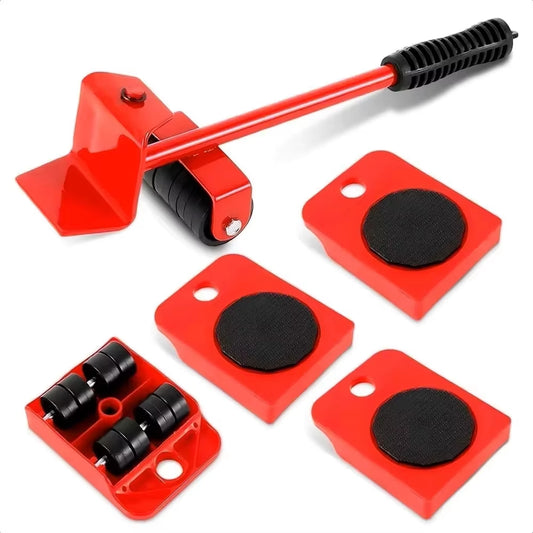 Heavy Duty Furniture Lifter and Transport Roller Set - Effortless Moving Solution