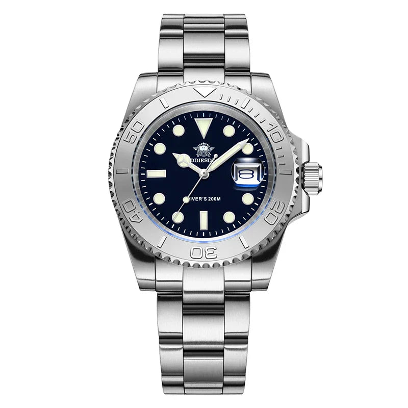 Addiesdive Yacht-Master Stainless Steel Diving Watch
