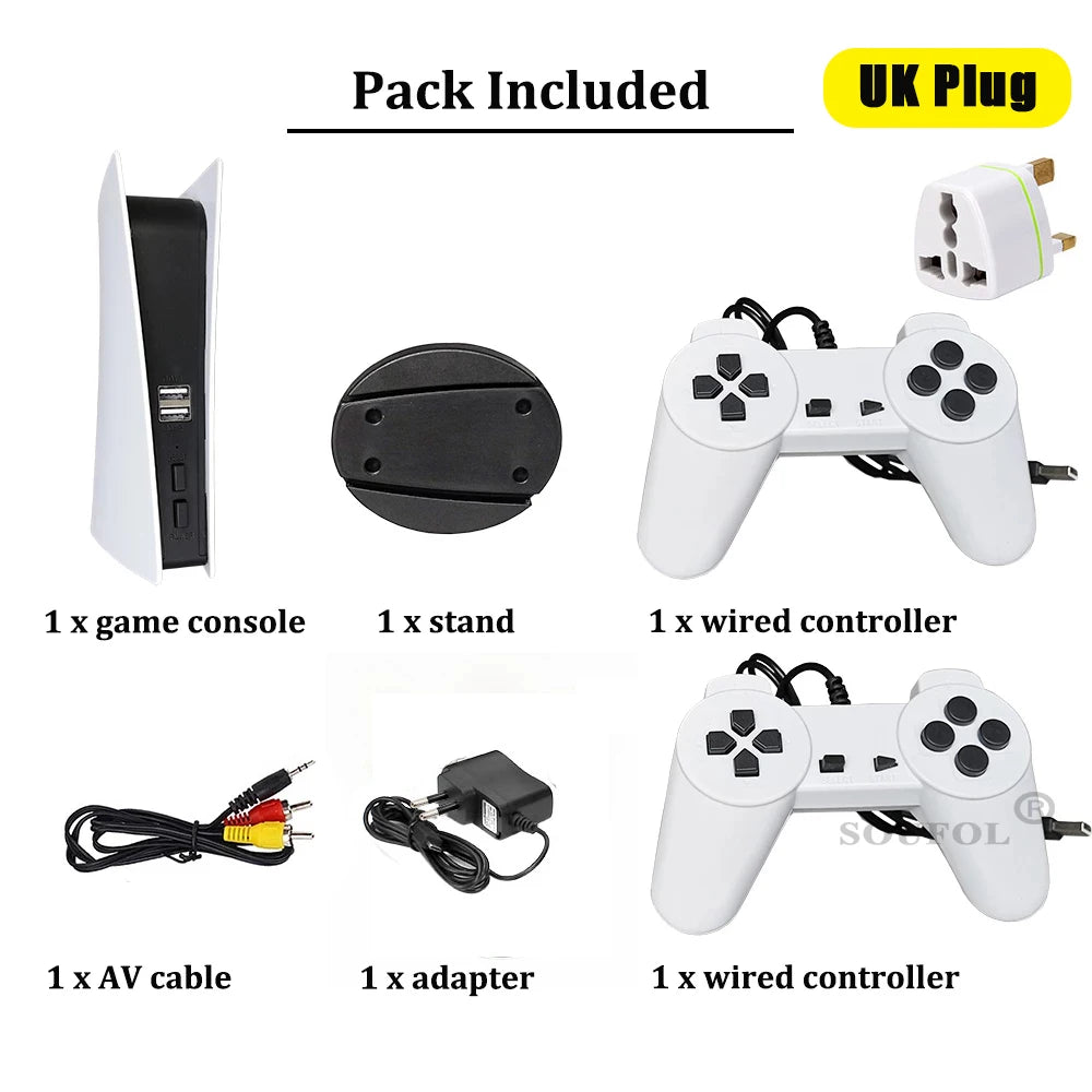 Game Station 5 8 Bit TV Video Game Console with 200 Classic Games