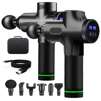 30 Levels Deep Tissue Massage Gun – Quiet & Powerful Muscle Relaxation