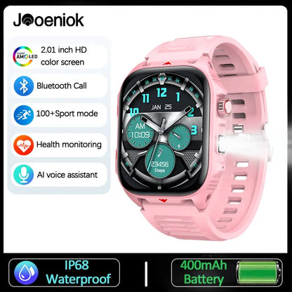 Outdoor Sport Smartwatch Men 2.0" Screen 
