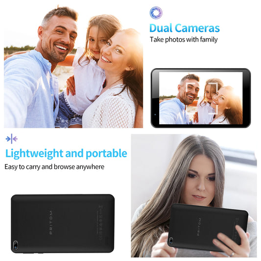 Pritom P7 Plus – 7 Inch Tablet PC - 32GB, Quad Core, HD IPS Display, Dual Camera & Protective Case Included!
