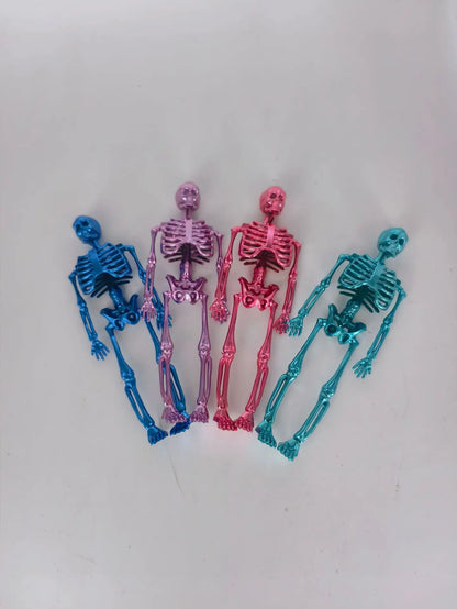 Posable Halloween Skeleton 40cm - Perfect for Haunted House Decor and Spooky Parties!