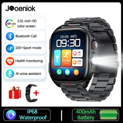 Outdoor Sport Smartwatch Men 2.0" Screen 