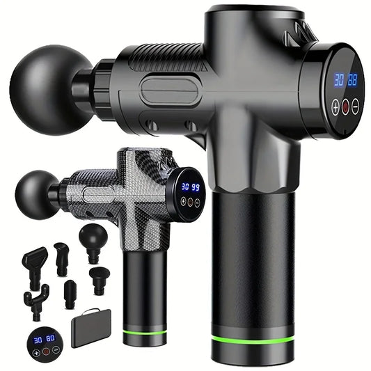30 Levels Deep Tissue Massage Gun – Quiet & Powerful Muscle Relaxation