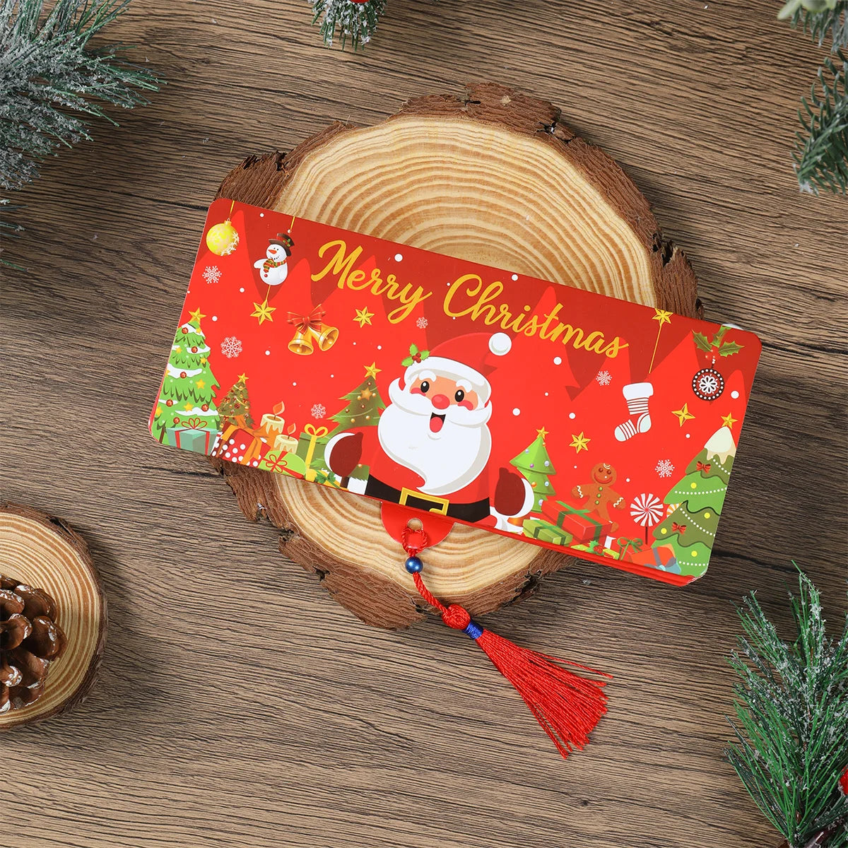 Festive Santa Claus Money Card - Perfect for Christmas Parties, Kids Favors & Holiday Gifts for 2025 & 2026!