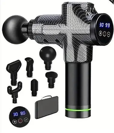 30 Levels Deep Tissue Massage Gun – Quiet & Powerful Muscle Relaxation