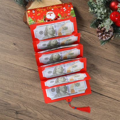 Festive Santa Claus Money Card - Perfect for Christmas Parties, Kids Favors & Holiday Gifts for 2025 & 2026!