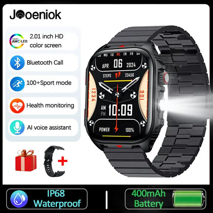 Outdoor Sport Smartwatch Men 2.0" Screen 
