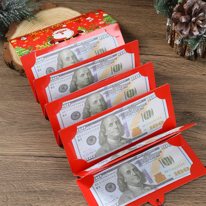 Festive Santa Claus Money Card - Perfect for Christmas Parties, Kids Favors & Holiday Gifts for 2025 & 2026!