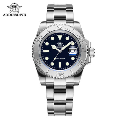 Addiesdive Yacht-Master Stainless Steel Diving Watch