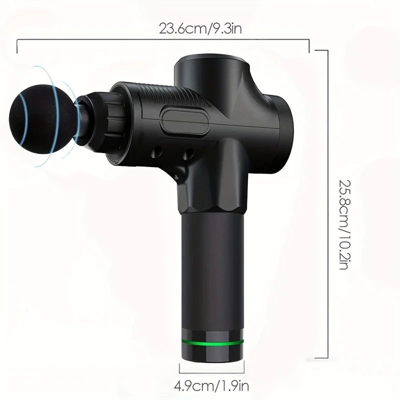 30 Levels Deep Tissue Massage Gun – Quiet & Powerful Muscle Relaxation