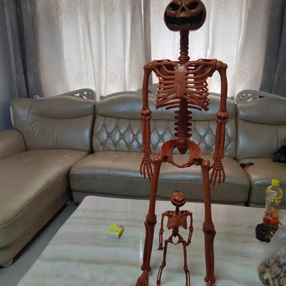 Posable Halloween Skeleton 40cm - Perfect for Haunted House Decor and Spooky Parties!
