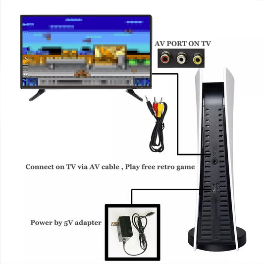 Game Station 5 8 Bit TV Video Game Console with 200 Classic Games