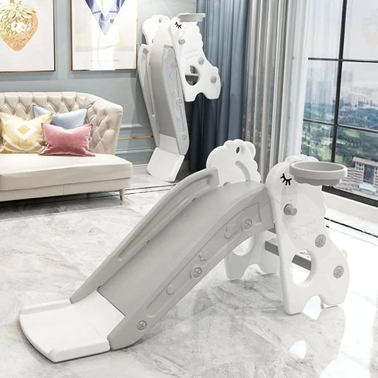 Ultimate Kids Folding Sheep Slide - Super Strong 2-Stairs Climber for Indoor/Outdoor Fun (6 Months - 2 Years)