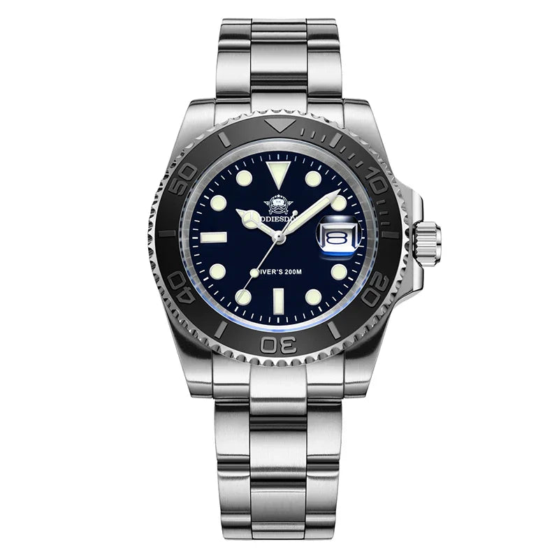 Addiesdive Yacht-Master Stainless Steel Diving Watch