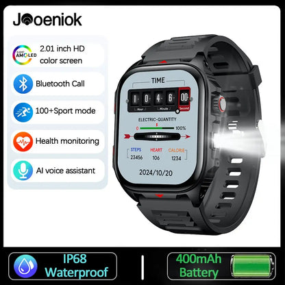 Outdoor Sport Smartwatch Men 2.0" Screen 