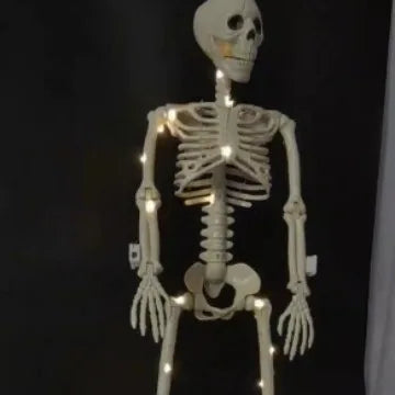 Posable Halloween Skeleton 40cm - Perfect for Haunted House Decor and Spooky Parties!