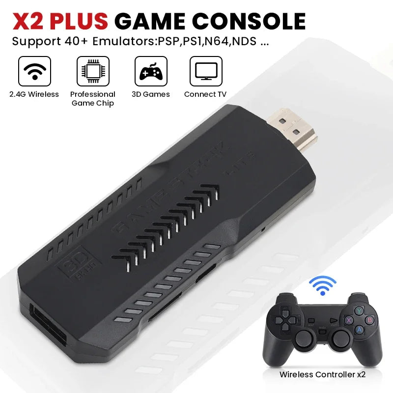 X2 plus 4K Retro Gaming Console 