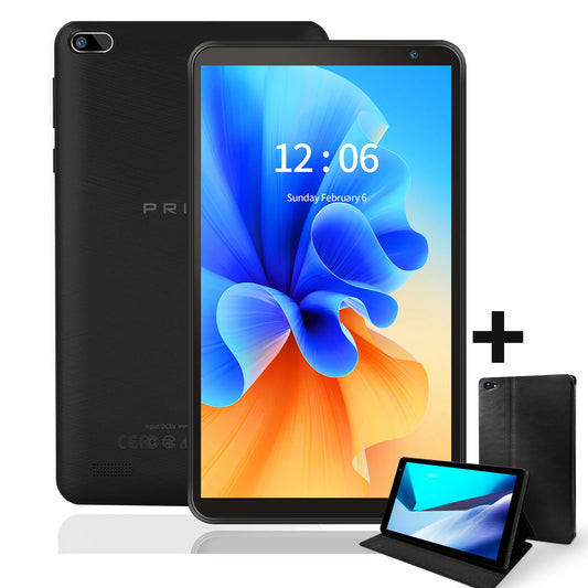 Pritom P7 Plus – 7 Inch Tablet PC - 32GB, Quad Core, HD IPS Display, Dual Camera & Protective Case Included!