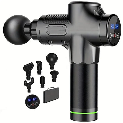 30 Levels Deep Tissue Massage Gun – Quiet & Powerful Muscle Relaxation