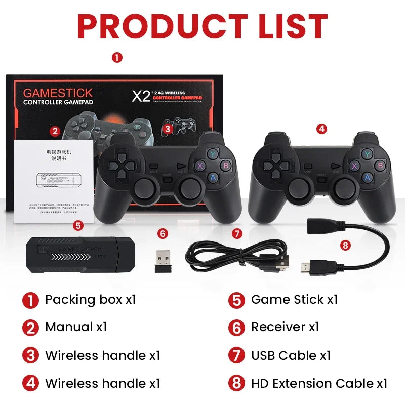 X2 plus 4K Retro Gaming Console 