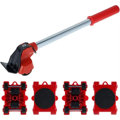 Heavy Duty Furniture Lifter and Transport Roller Set - Effortless Moving Solution